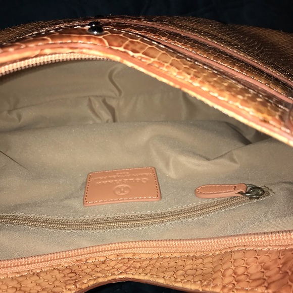 Cole Haan Trinity Python Print Bag - Picture 8 of 14